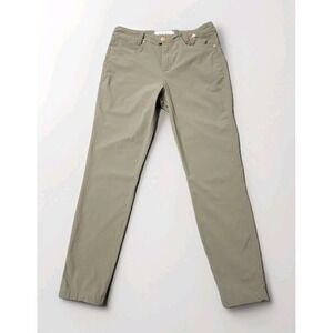 ACAI Women's 30P Petite Khaki Outdoor Skinny Pants Hiking Walking Stretch